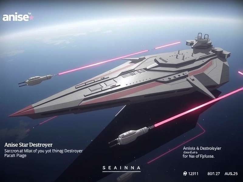 Anise Star Destroyer Ship Design